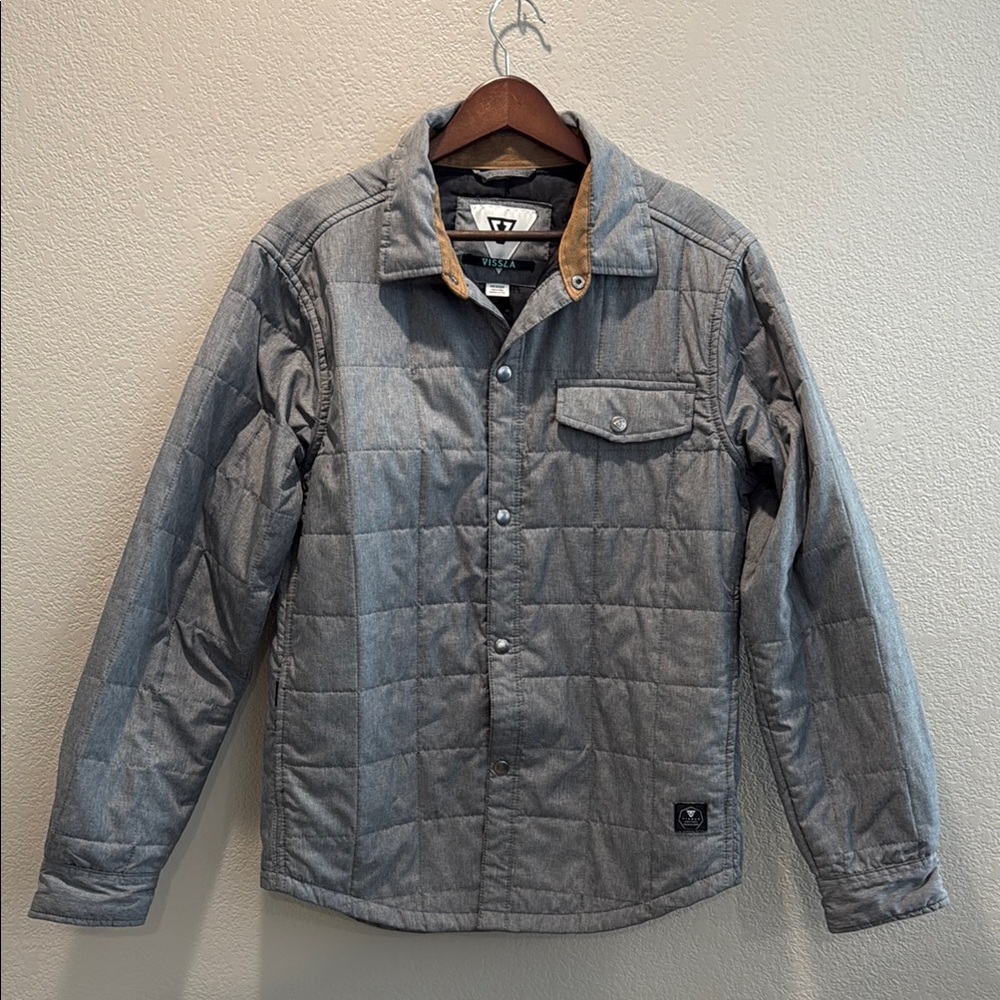 Mens Vissla lightweight shirt jacket